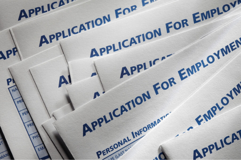 Data Entry of Job Applications in Age Discrimination Matter