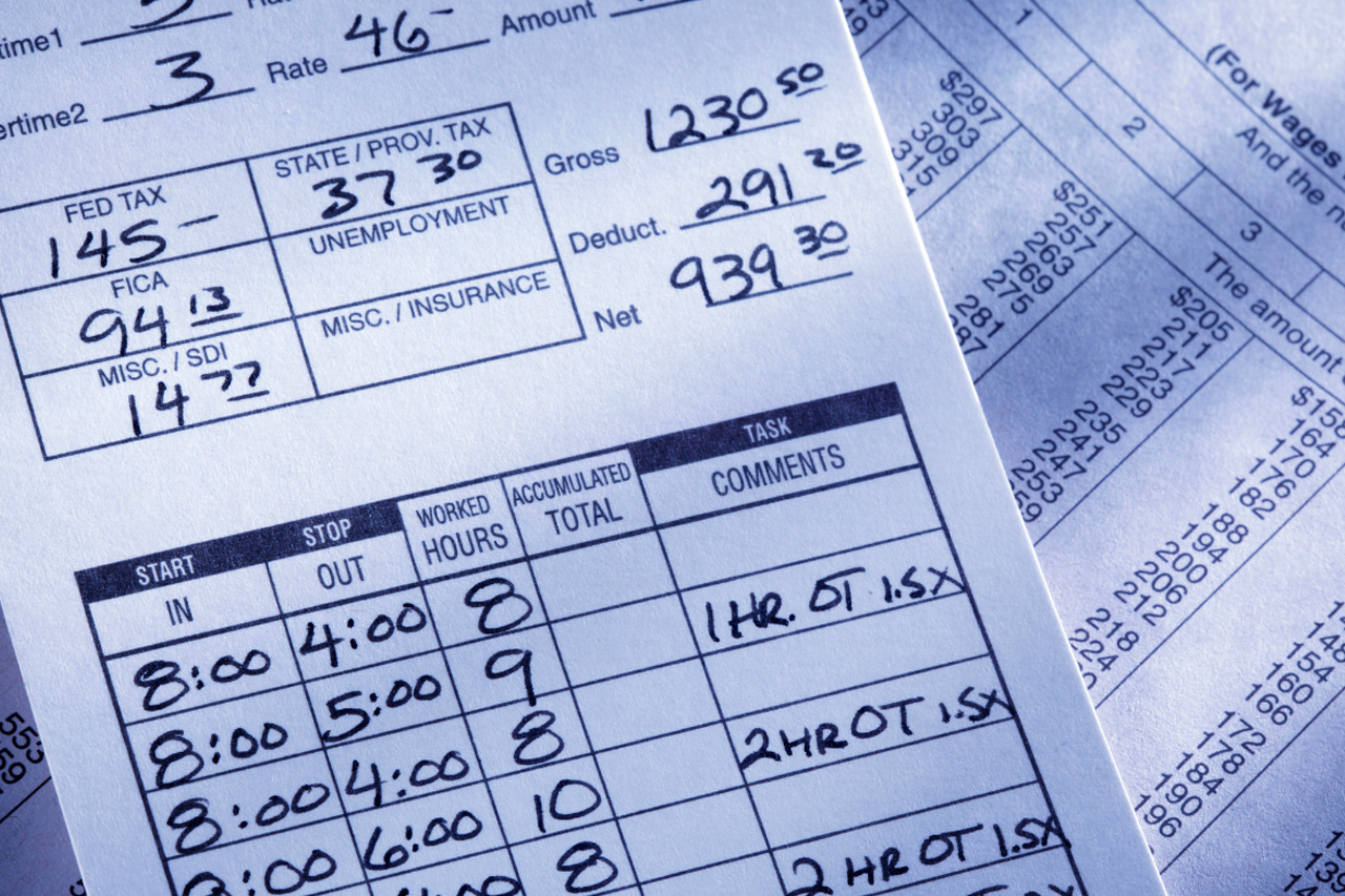 Time Card Data Entry to Support Discovery Effort